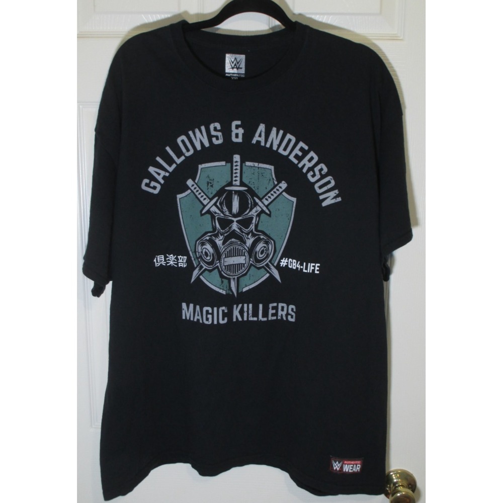WWE Good Brothers Gallows & Anderson Magic Killers Wrestling Graphic Tee 2XL